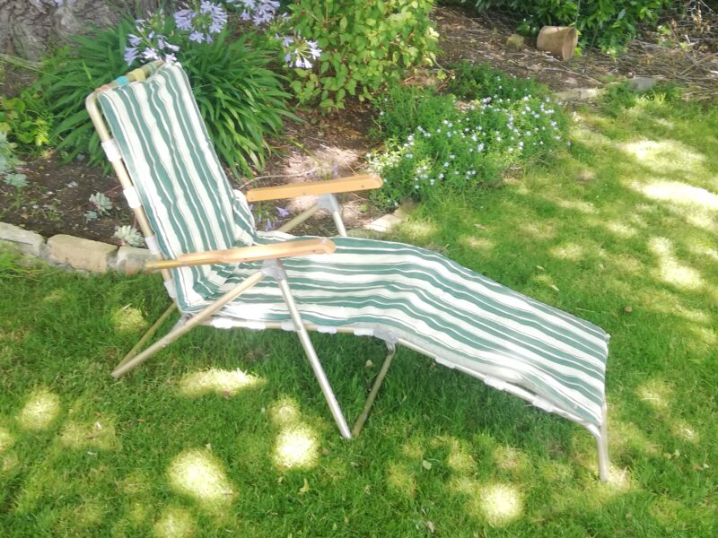 Comfortable, private sleepout