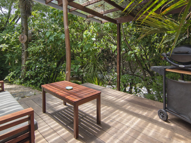 Streamside chalet in Golden Bay