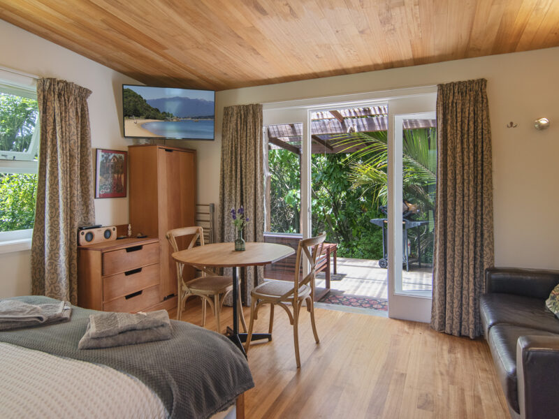 Streamside chalet in Golden Bay