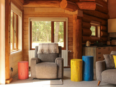 Stunning Private Log Cabin