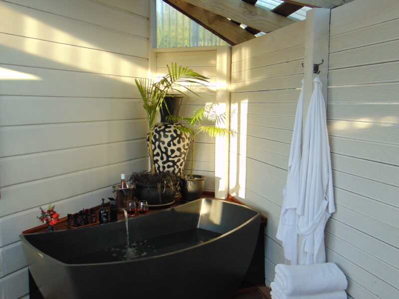 Raglan's Tranquil Garden Retreat at Moa Stone Estate