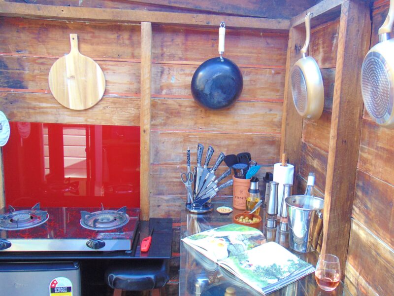 Raglan's Tranquil Garden Retreat at Moa Stone Estate