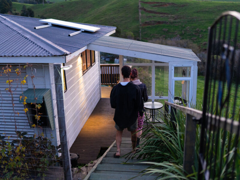 Raglan's Tranquil Garden Retreat at Moa Stone Estate