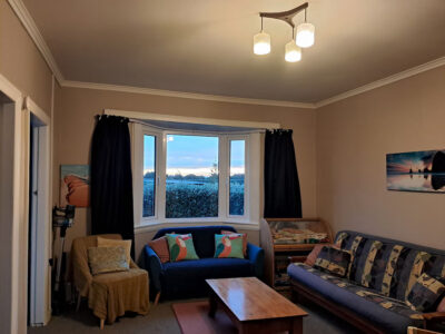 Seabury Lookout – Classic Kiwi Bach with Views suitable for all ages and stages!