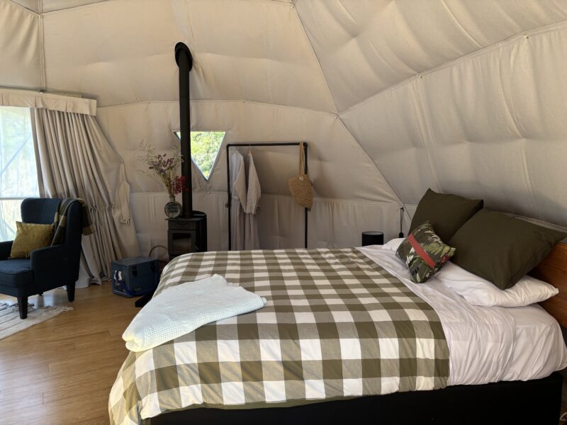 Geodesic Glamping Domes