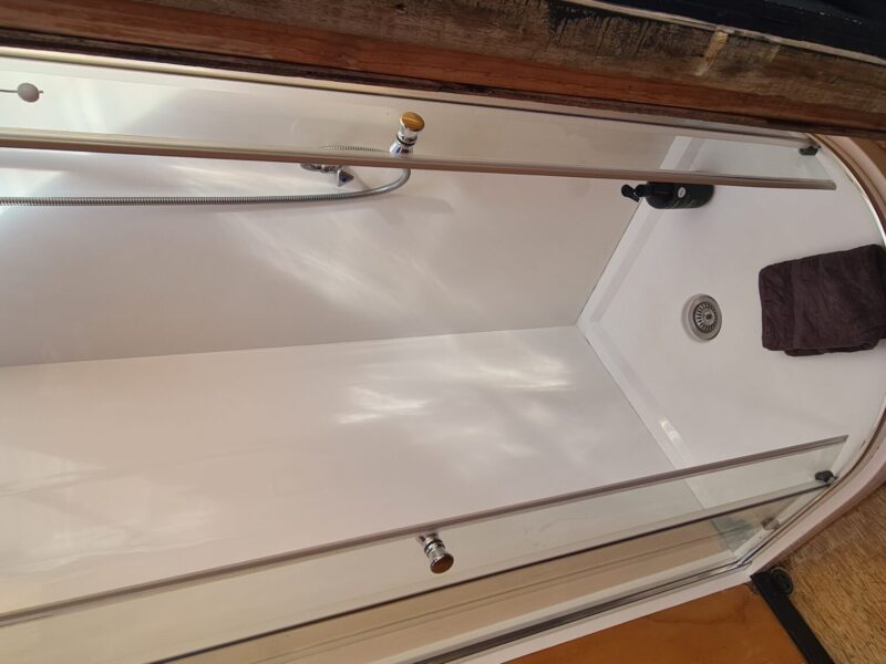 The Flax Pod Cabin with amazing sea views