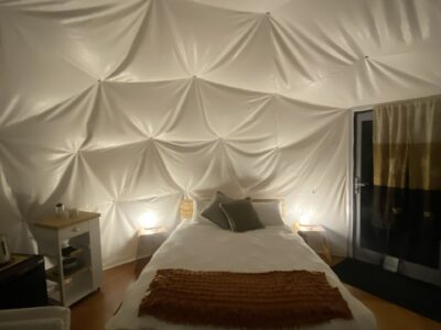 The Geodesic Dome at the Secret Spot in Pohara