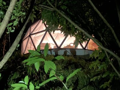 The Geodesic Dome at the Secret Spot in Pohara