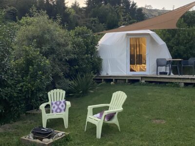 The Geodesic Dome at the Secret Spot in Pohara
