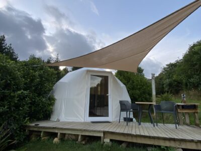 The Geodesic Dome at the Secret Spot in Pohara