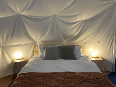 The Geodesic Dome at the Secret Spot in Pohara