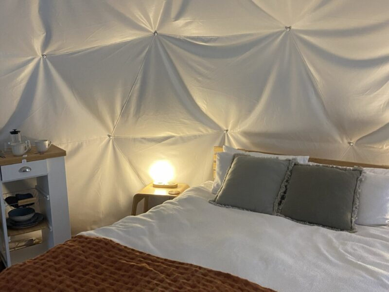 The Geodesic Dome at the Secret Spot in Pohara