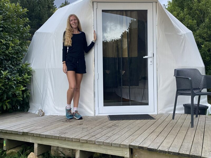 The Geodesic Dome at the Secret Spot in Pohara