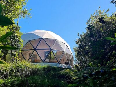 The Geodesic Dome at the Secret Spot in Pohara