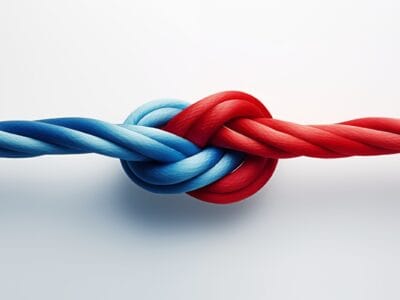 Bookably and Hostaway integration partnership, two ropes tied together in one strong knot