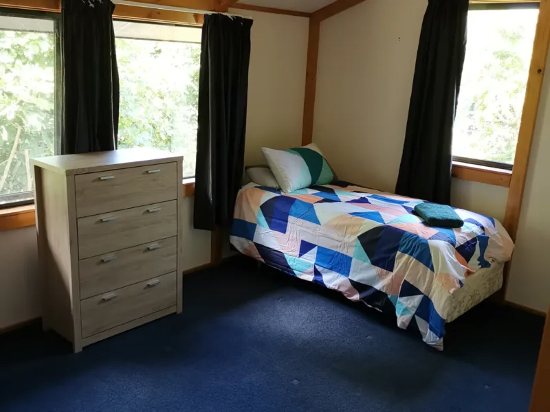 3 bedroom pet-friendly rural-feel close to town.