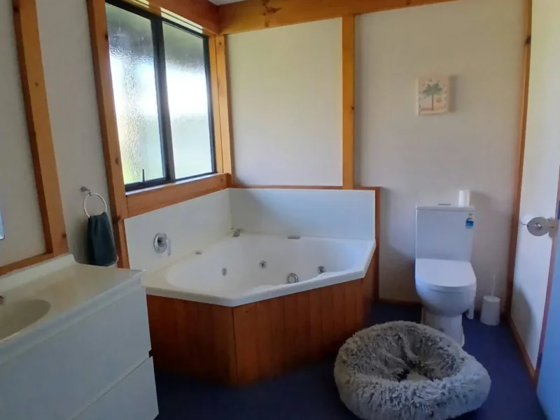 3 bedroom pet-friendly rural-feel close to town.