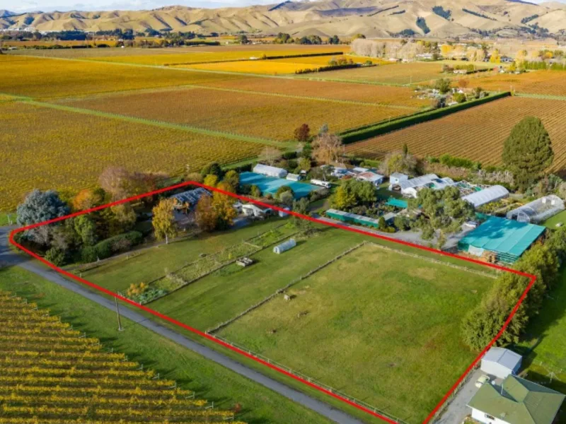 3 bedroom pet-friendly rural-feel close to town.