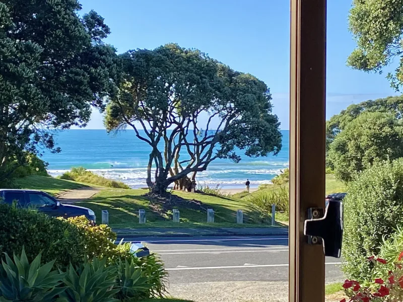 30 Seconds to the Beach: Wainui Beachfront Retreat
